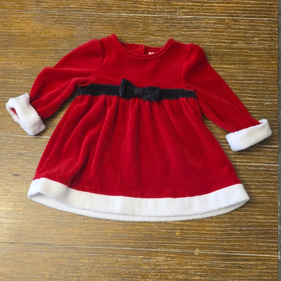 Cherokee Christmas Santa Baby Dress - Picture 1 of 3